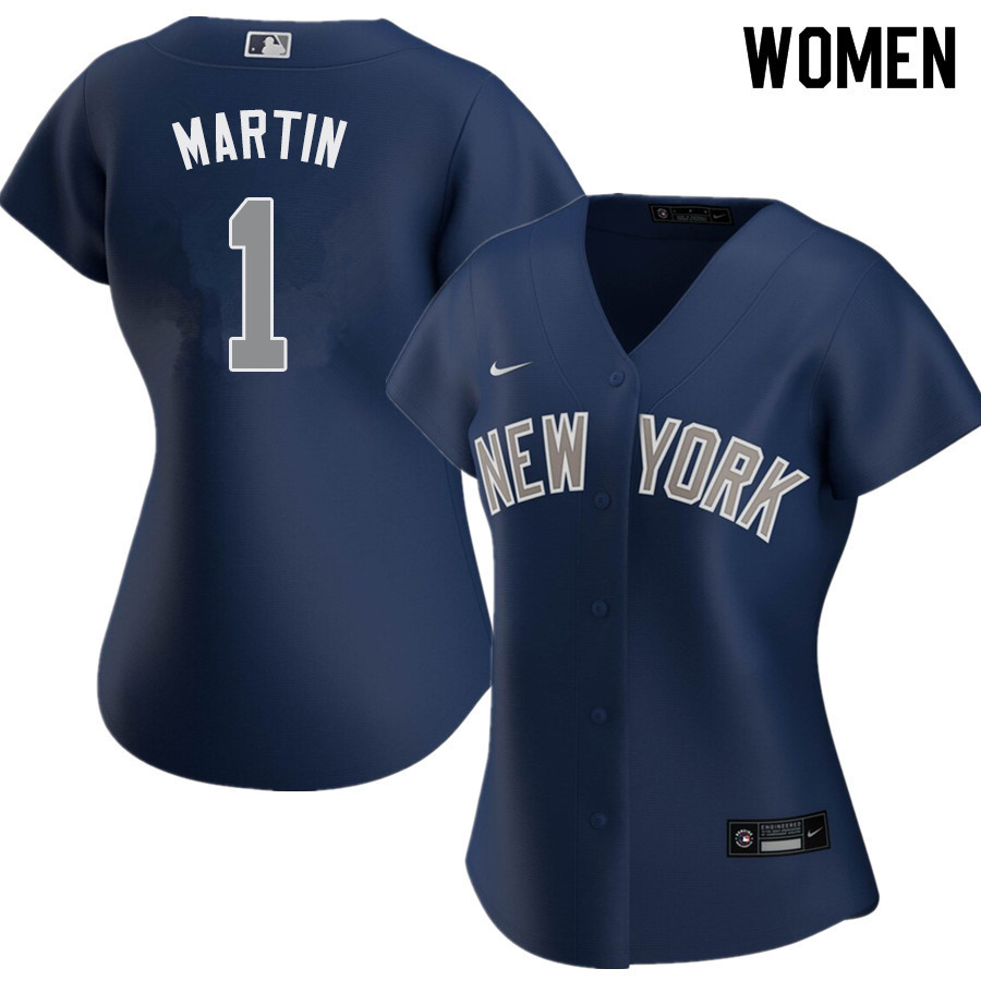 2020 Nike Women #1 Billy Martin New York Yankees Baseball Jerseys Sale-Navy